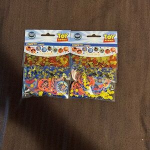 Lot of 2 Disney Toy Story Foil Confetti 1.2oz. New